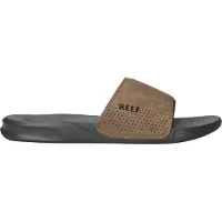 Reef Claquettes / Tongs 'One Slide' marron / noir