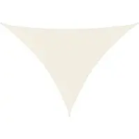 vidaXL -Marquise triangulaire 3x4x4 M Oxford tissu crème coloré