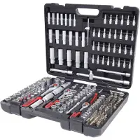 Ks Tools Jeu De Clés à Cliquet Avec Embouts Et Douilles 1/4+3/8+1/2 1 95 Pièces