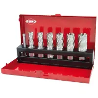 RUKO 108820 Tap drill bit set 7-piece 12 mm, 14 mm, 16 mm, 18 mm, 20 mm, 22 mm 1 Set