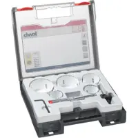 Kwb Bi Kit d'électricien I (35 mm, 40 mm, 51 mm, 65 mm, 68 mm)