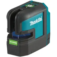 Makita SK106GDZ 10,8 V Li-Ion Batterie Laser À Croix Corps Dans Un Sac - 2 Lignes - 35 M - Vert