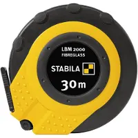 Stabila LBM 2000 FIBREGLASS Kapselbandmaß 30m