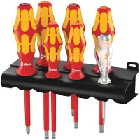 Wera Jeu De Tournevis 160 I/165 I/7 Kraftform Plus 7 Pièces