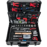 Ks Tools - Werkzeugset - 127 Stücke - 1/4", 1/2" - in Koffer