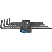 Wera 967/9 Tx Xl Hf 1 Angle Wrench Set Noir