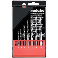 Metabo Cassette de forets universels 7 pièces, Ø 3-10 mm (10 millimètres, 3 millimètres, 4 millimètres, 5 millimètres, 6 millimètres, 7 millimètres, 8 millimètres)