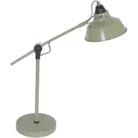Steinhauer Mexlite - lampe de table - Nove - vert - métal - Ø 18cm - E27 - 1321G