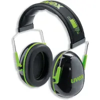 Uvex K1 Headset Hearing Protectors Noir
