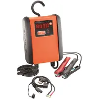 Bahco Chargeur de batterie et mainteneur de batterie entièrement automatique à microprocesseur 10 (10 A, 12V)