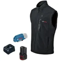 Bosch Professional Ghh 12 + 18v Xa + Gaa 12v-21 + Gba 12v 2.0 Vest Bleu 3XL
