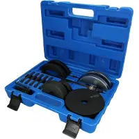 BRILLIANT TOOLS Jeu d'outils pour roulements de roue, pour VAG, unité de moyeu de roulement de roue 85 mm