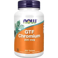 Now , Chrome GTF, 200 mcg, 250 Comprimés