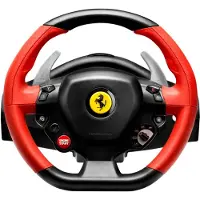 Thrustmaster 458 Spider Xbox One Steering Wheel And Pedals Argenté