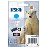 Epson 26 (C13T26124012) - Cyan - Cartouche d'encre