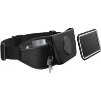 Shapeheart Couverture Sports & Extérieur Ceinture magnétique 6.7 (Universel), Coque pour téléphone portable, Noir