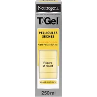 Neutrogena Shampoing T/Gel Antipelliculaire Cheveux secs 250 ml 250 ml Shampooing