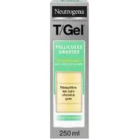 Neutrogena Shampooing traitant, , T/Gel Herbes, contre les pellicules et le cuir chevelu gras, à l'acide salicylique, 250 ml