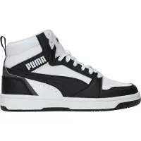 Puma Baskets 'Rebound V6 Mid Jr' noir