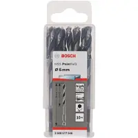 Bosch HSS PointTeQ Forets hexagonaux 6,0 mm, 10 pcs. (6 mm)