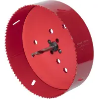 Wolfcraft Scie cloche 152 mm Bi-Métal Rouge 5498000