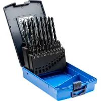 PFERD TOOLS 25203701 SET SPB DIN 338 HSSG N 1-10 STEEL 19 acier Jeu de forets pour le métal 19 pièces 1 mm, 1.5 mm, 2 m