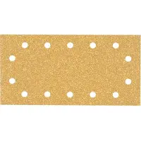 Bosch Professional Expert C470 14p G40 Eccentric Griptape 115x230 Mm 50 Units Doré