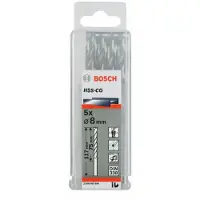 Bosch 2608585904 - Foret à métaux rectifiés HSS-Co, DIN 338, 12,5 x 101 x 151 mm 5x