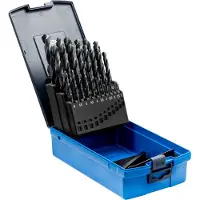 PFERD Jeu de forets hélicoïdaux pour métal 25 pièces 1 pc. (1, 1.5, 10, 10,5 cm, 11, 11,5 cm, 12, 12,5 mm, 13 mm, 2, 2.5, 3, 3.5, 4, 4.5, 5, 5.5, 6, 6.5, 7, 7.5, 8, 8.5, 9, 9.5)