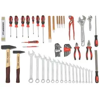 Gedore red R21000059 Jeu d'outils ALLROUND en vrac 59 pièces, 3301632