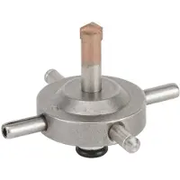 Bosch 2608597904 - Croisillons de centrage pour couronnes de forage à sec et couronnes diamantées courtes 62 mm