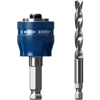 Bosch Expert Power Change Plus Hss-g 105 Mm Drill Adapter Argenté