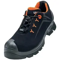 Uvex chaussures basses 2 MACSOLE S3 noir, orange largeur 11 Gr. 43