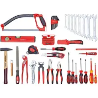 Gedore red R21650072 Jeu d'outils BASIS dans un coffret à outils 72 pièces, 3301630