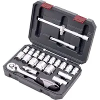 KRAFTWERK Coffret de douilles Basic Line 1/2' - 22 pièces - 204.102.200