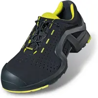 Uvex 1 support Chaussures basses S1P noir, jaune largeur 11 Gr. 42