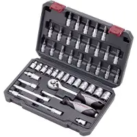 KRAFTWERK Coffret de douilles Basic Line 1/4' - 42 pièces - 204.101.000