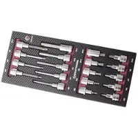 KRAFTWERK Coq. EVA3 de 19 douilles-embouts 1/2"