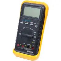 Ks Tools Multimètre numérique avec pointes de test et pinces crocodiles - 150.1480