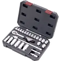 KRAFTWERK Coffret de douilles Basic Line 3/8' - 26 pièces - 204.102.100