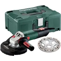 Metabo Meuleuse de rénovation RSEV 17-125 - Coffret Metabox + capot d'aspiration meule boisseau diamantée