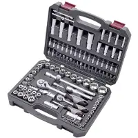 KRAFTWERK Coffret de douilles Basic Line 1/2' 1/4' - 105 pièces - 204.103.601