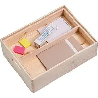 Zeller Boîte de rangement avec compartiments amovibles, 40 x 30 x 24 cm