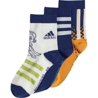 Adidas Garçons, Chaussettes de sport, Star Wars Young Jedi 3P Jr Socken (28 - 30), Bleu, Multicolore