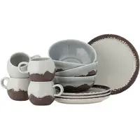 Bloomingville Ensemble De Petit-déjeuner Paula | Brun | Grès | 82060940