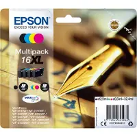 Epson 16XL (C13T16364012) - 4 couleurs - Cartouche d'encre - Grande capacité - Multipack