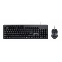 Gembird Clavier KBS-UM-04 avec souris USB QWERTY US English Noir