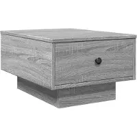 vidaXL Table basse Gris Sonoma 60x45x31 cm Bois composite
