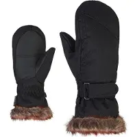 Ziener Led Mittens Noir 7 Enfants