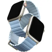 Uniq Bracelet Apple Watch 38/40/41 Mm Revix Premium Magnetique Bleu (-41mm-revpartsblu)